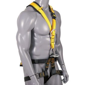 VEVOR Safety Harness, Universal Full Body Harness, Detachable Safety Harness Fall Protection with Added Padding on Shoulder, Back, Waist, Legs