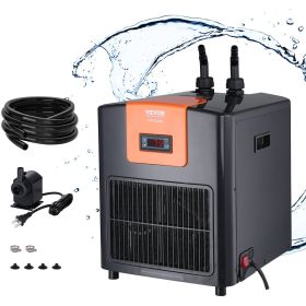 VEVOR Aquarium Chiller, 92 Gal 348 L, 1/4 HP Hydroponic Water Chiller, Quiet Refrigeration Compressor for Seawater and Fresh Water