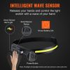 VEVOR 2PCS Rechargeable Headlamp, 350 lumens 230¬∞ Wide Beam