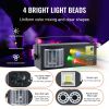 VEVOR Stage Lights, 4 in 1 RGB Party Lights, LED Pattern Strobe Light