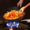 3Pcs Pre-Seasoned Cast Iron Skillet Set 6/8/10in Non-Stick Oven Safe Cookware Heat-Resistant Frying Pan