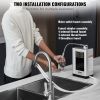 VEVOR Alkaline Water Ionizer Machine, pH 3.5-10.5 Alkaline Acidic Hydrogen Water Purifier, 7 Water Settings Home Filtration System, Up to -550mV ORP