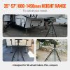 VEVOR 5th Wheel Tripod Stabilizer, 5000 LBS Load Capacity Tripod Fifth Wheel Stabilizer, 35"-57" Adjustable Height RV Gooseneck Stabilizer