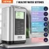 VEVOR Alkaline Water Ionizer Machine, pH 3.5-10.5 Alkaline Acidic Hydrogen Water Purifier, 7 Water Settings Home Filtration System, Up to -550mV ORP