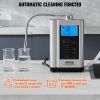 VEVOR Alkaline Water Ionizer Machine, pH 3.5-10.5 Alkaline Acidic Hydrogen Water Purifier, 7 Water Settings Home Filtration System, Up to -550mV ORP