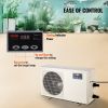 VEVOR Aquarium Chiller, 500 Gal 1892 L, 1.5 HP Hydroponic Water Chiller, Quiet Refrigeration Compressor for Seawater and Fresh Water