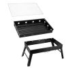 Portable Charcoal Grill Stainless Steel Winter Outdoor Folding BBQ Tabletop Barbecue Grill Tools