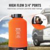 VEVOR RV Water Softener, 16,000 Grain Portable Water Softener, with 3/4" Brass Fittings and 42" Hose, Soften Hard Water Filter System for RVs