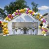 20x40FT Party Tent Heavy Duty, Large Wedding Event Shelters with 3 Carry Bags & Removable Sidewalls